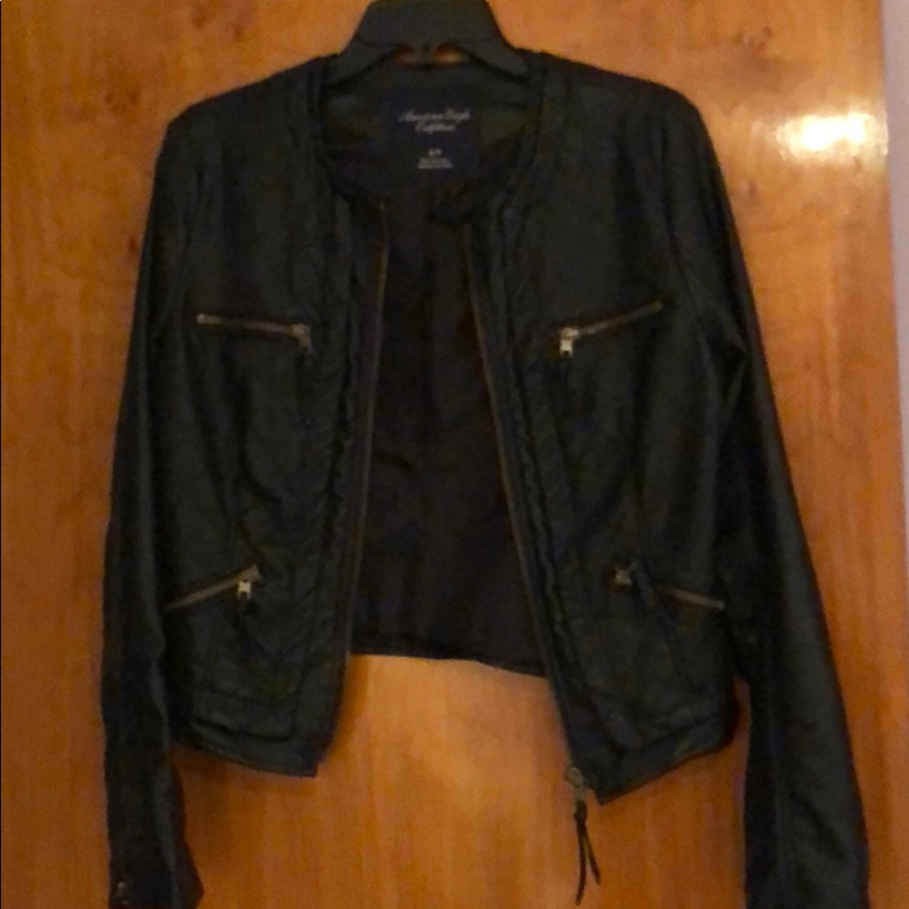Leather jacket